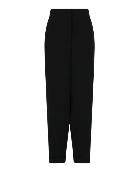 Ferragamo Cuffed Wide-Leg Trousers