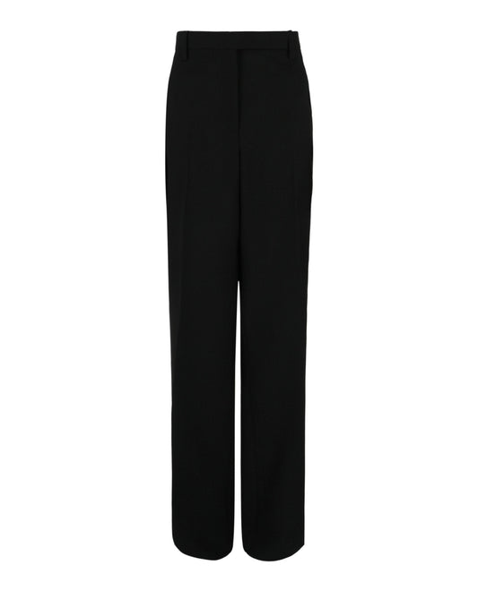 Ferragamo Creased Straight Leg Trousers