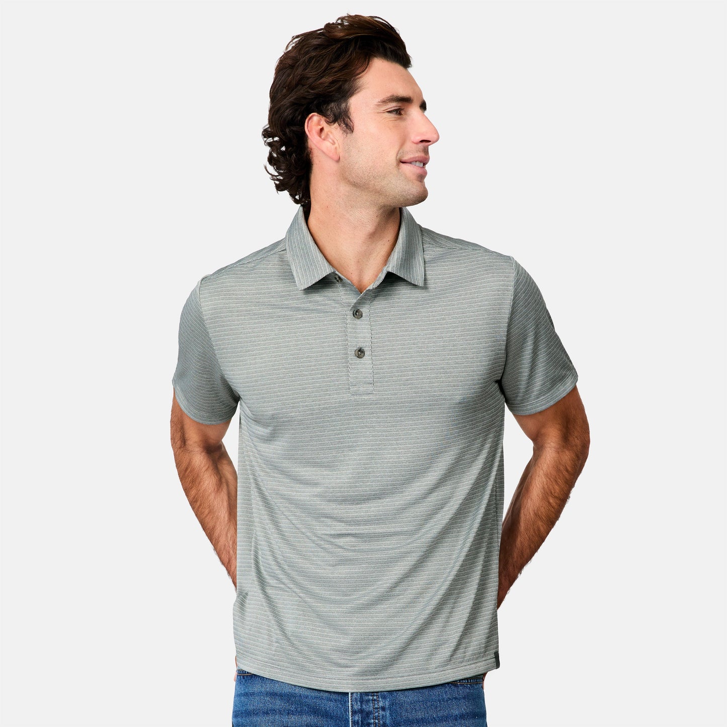 Men's Tech Jacquard Polo Shirt