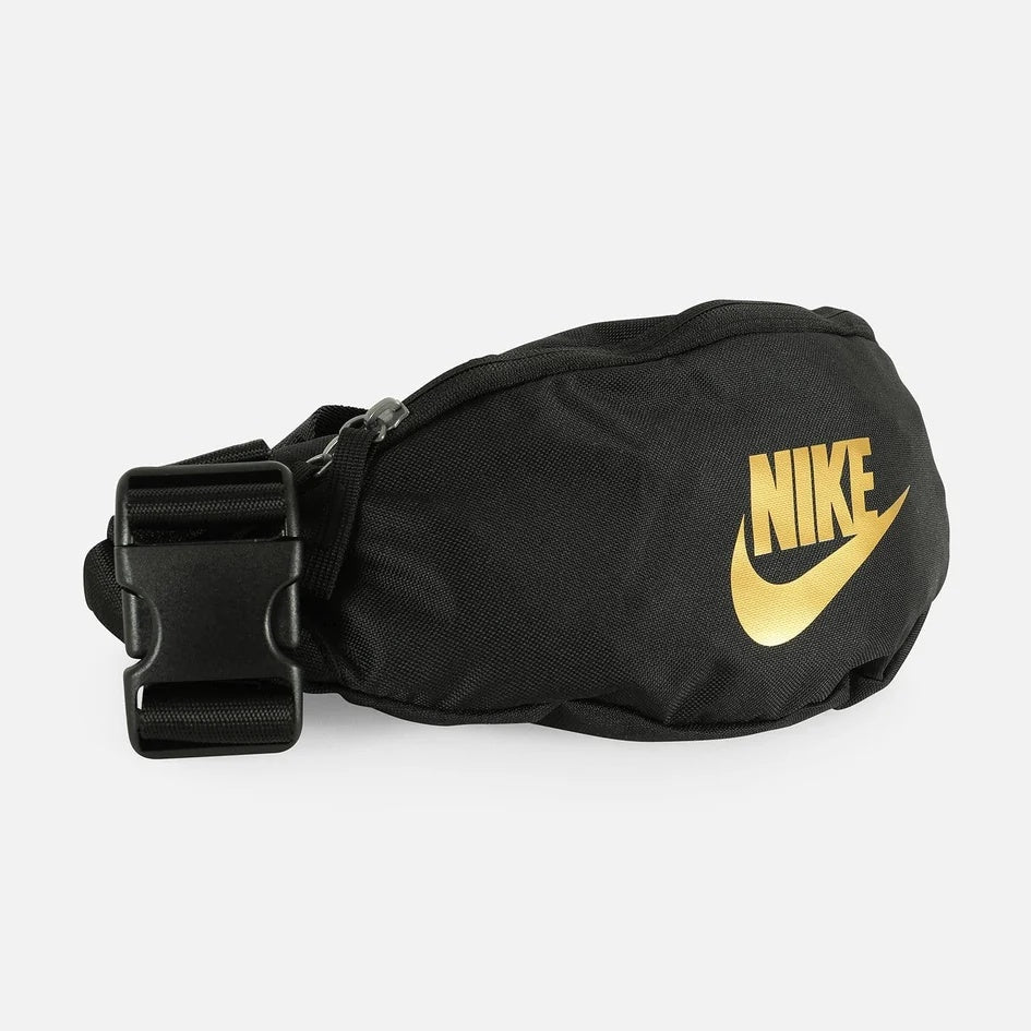 Nike Adult Heritage Hip Pack Black Gold