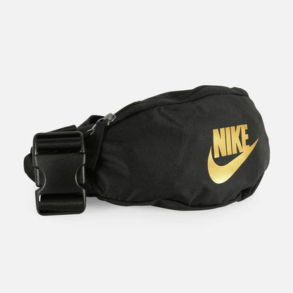 Nike Adult Heritage Hip Pack Black Gold