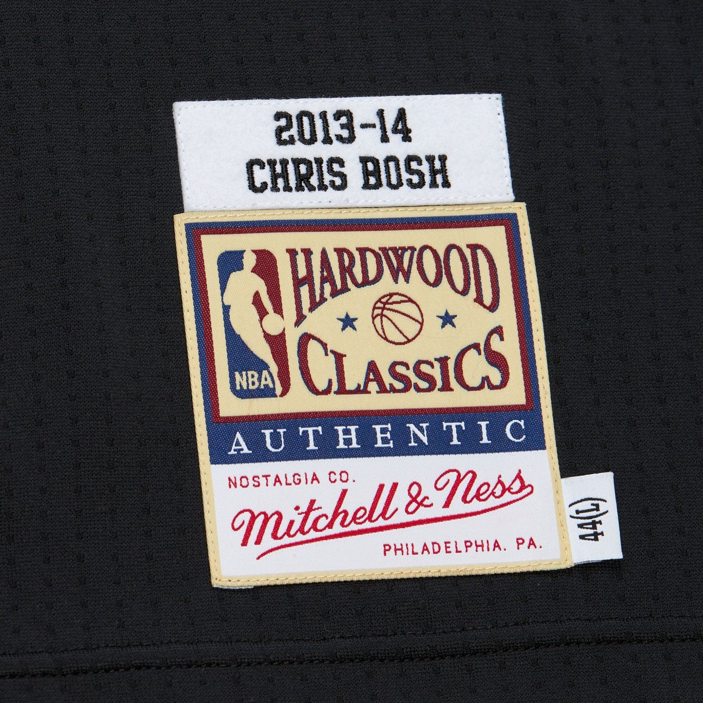 Mitchell & Ness Men's NBA Dark Hwc Jersey Heat 2013 Chris Bosh