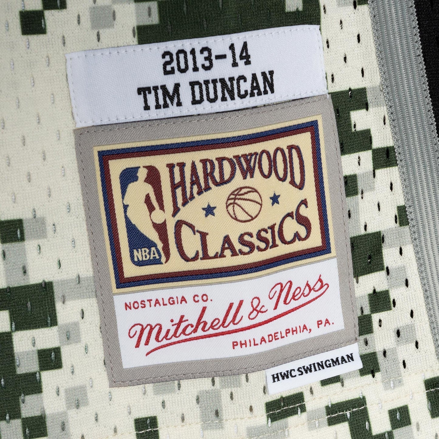 Mitchell & Ness Men's NBA Alternate Jersey Spurs 2013 Tim Duncan