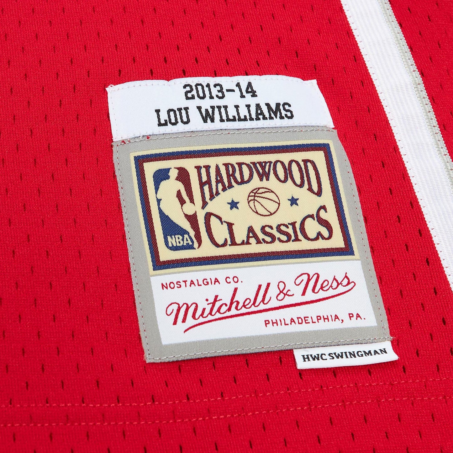 Mitchell & Ness Men's NBA Alternate Jersey Hawks 2013 Lou Williams