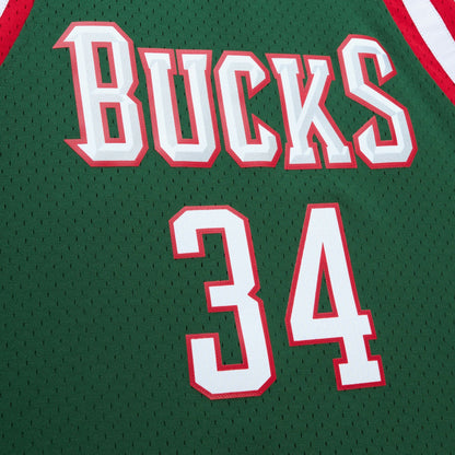 Mitchell & Ness Men's NBA Dark Jersey Bucks 2013 Giannis Antetokounmpo