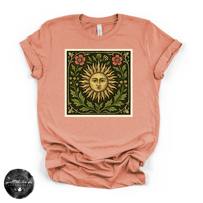 Sun Solstice Tee | Celestial Graphic T-Shirt