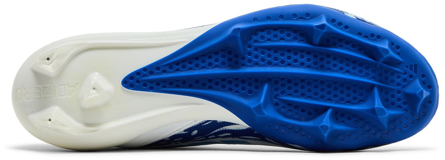 [ie4418] Mens Adidas Adizero Electric Speed Juice 'cloud White Royal Blue'