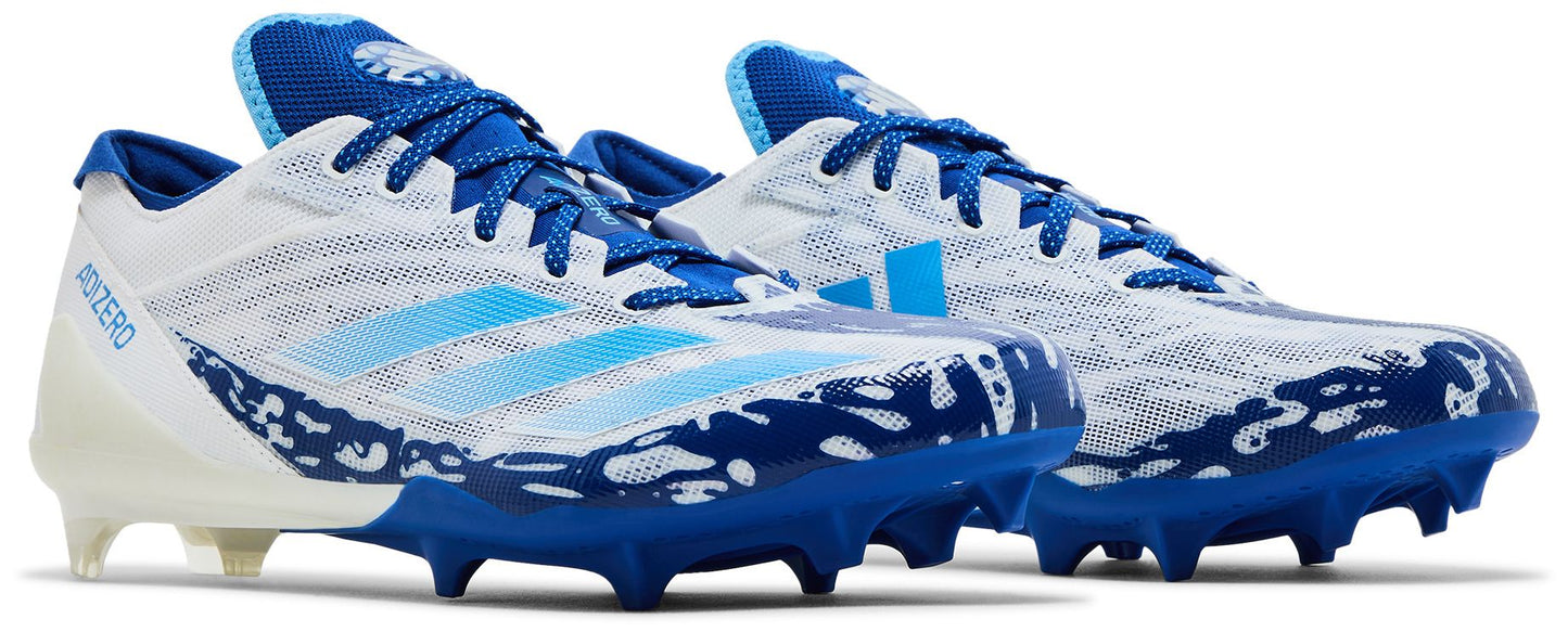 [ie4418] Mens Adidas Adizero Electric Speed Juice 'cloud White Royal Blue'
