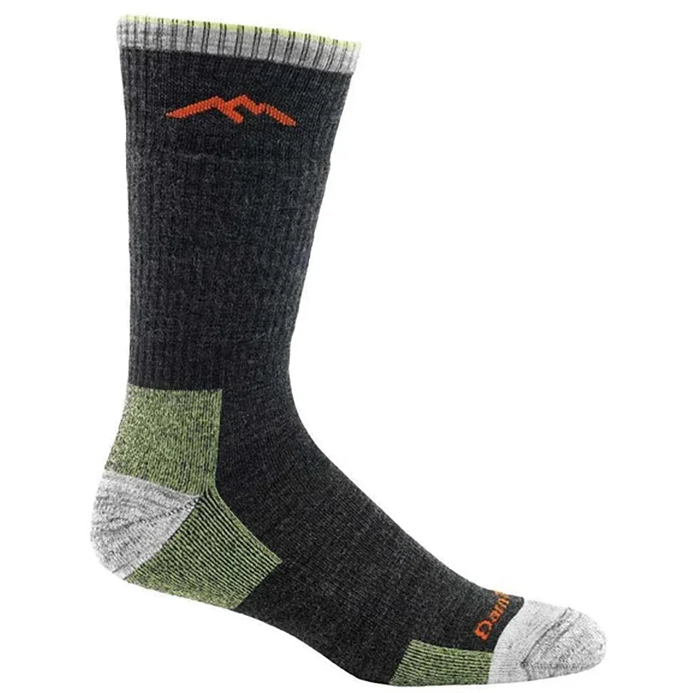Darn Tough Hiker Boot Midweight Cushion Mens Socks — Lime