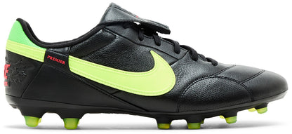Nike Men's Premier 3 Low Fg 'Black Green Strike' Shoes