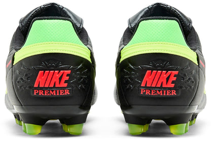 Nike Men's Premier 3 Low Fg 'Black Green Strike' Shoes