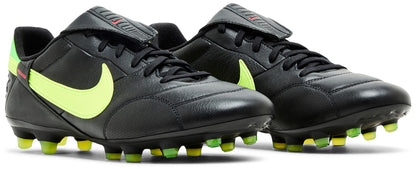 Nike Men's Premier 3 Low Fg 'Black Green Strike' Shoes