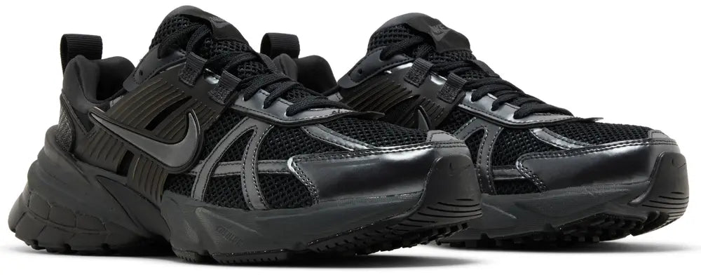 [hj4497-001] Mens Nike V2k Run 'black Dark Smoke Grey'