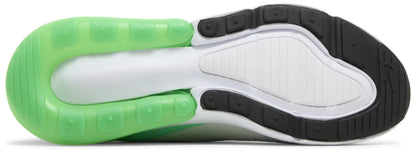 Nike Men's Air Max 270 'Light Silver Green Shock' Sneakers