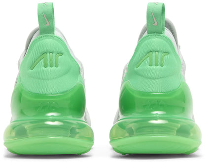 Nike Men's Air Max 270 'Light Silver Green Shock' Sneakers