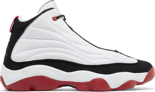 Air Jordan Men's Pro Strong 'White Black Gym Red' Sneakers
