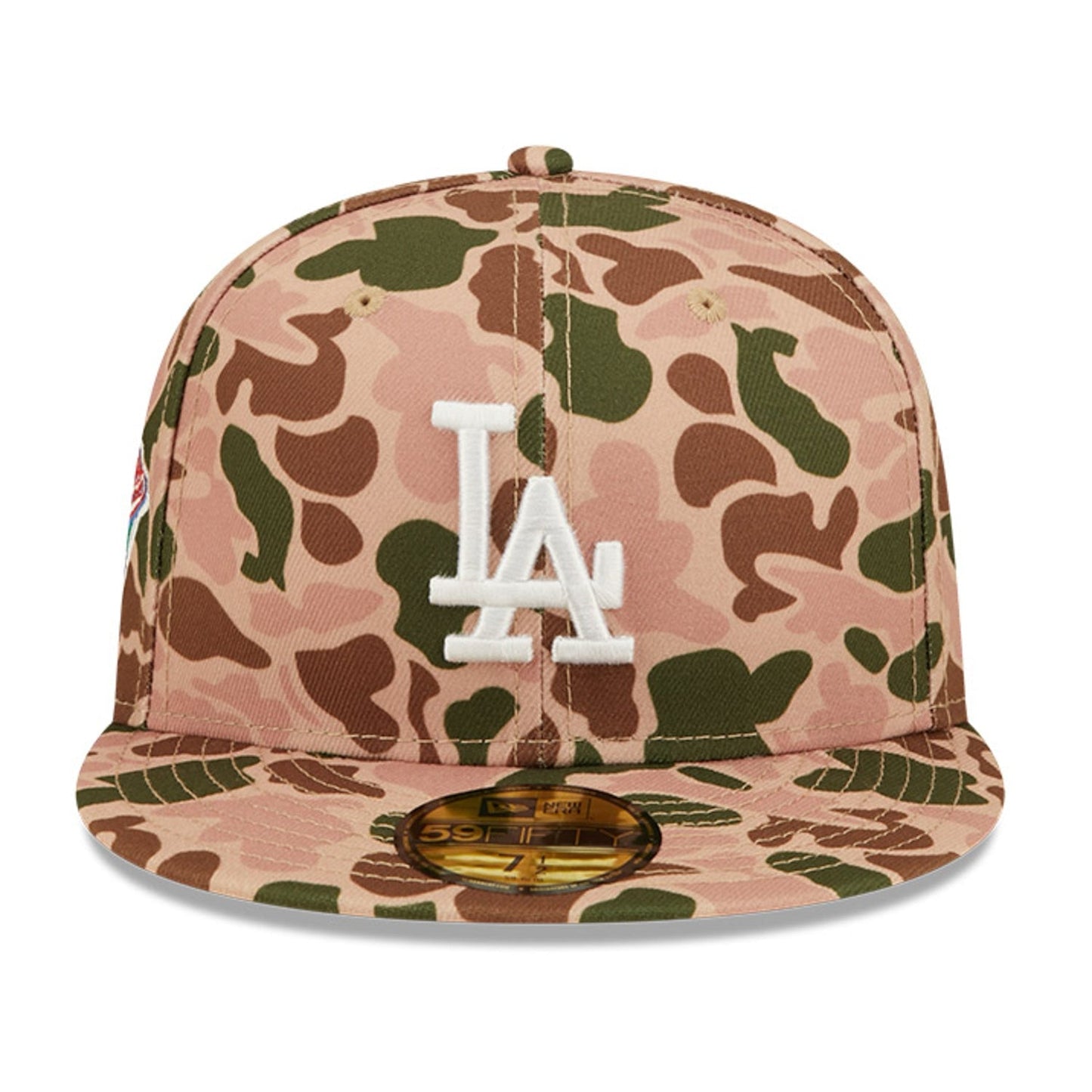 New Era Men's MLB La Dodgers 5950 Duck Camo Ws88 Fitted Hats