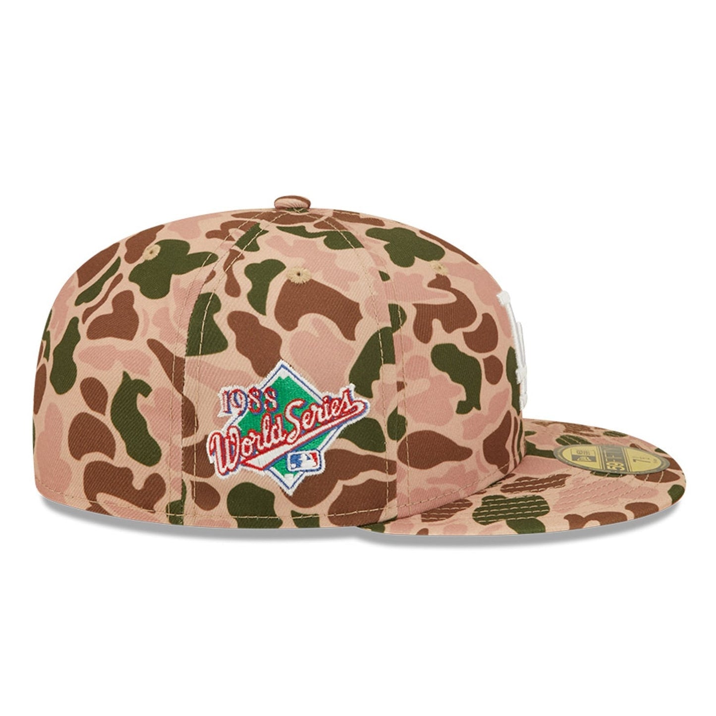 Men's New Era MLB La Dodgers 5950 Duck Camo Ws88 Fitted - Duck Camo