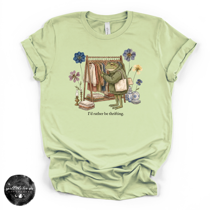 I’d Rather Be Thrifting Tee | Vintage Lover Graphic T-Shirt