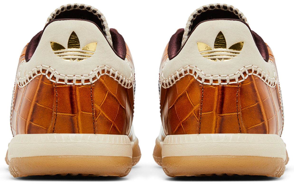 Men's adidas Wales Bonner X Samba Millennium 'Silver Metallic Easy Yellow'