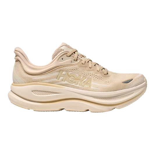 HOKA Bondi 9 Men Running Sneakers Oatmeal/Oat Milk