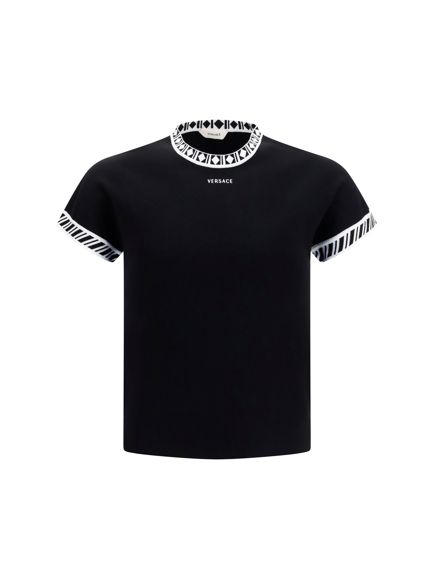 Knit T-Shirt Black