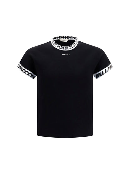 Knit T-Shirt Black