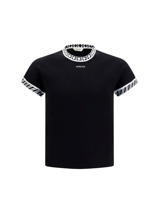 Knit T-Shirt Black