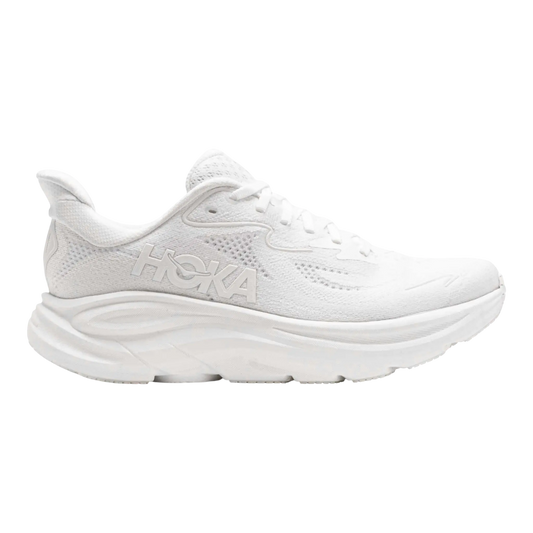 Hoka Clifton 10 Women Running Sneakers Triple White