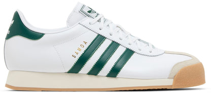 adidas Men's Samoa Sneakers - White/Green/Gold