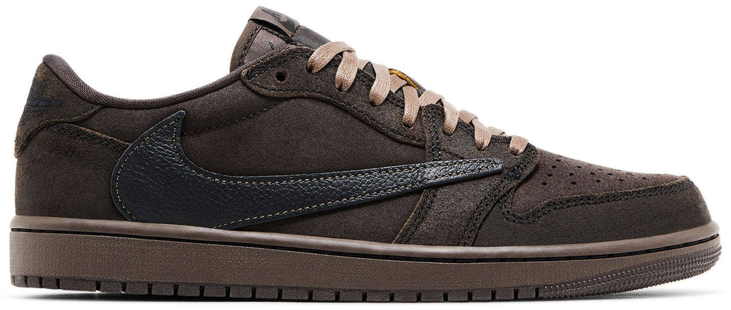 Men's Air Jordan Retro 1 Low Og Sp 'Travis Scott Velvet Brown'