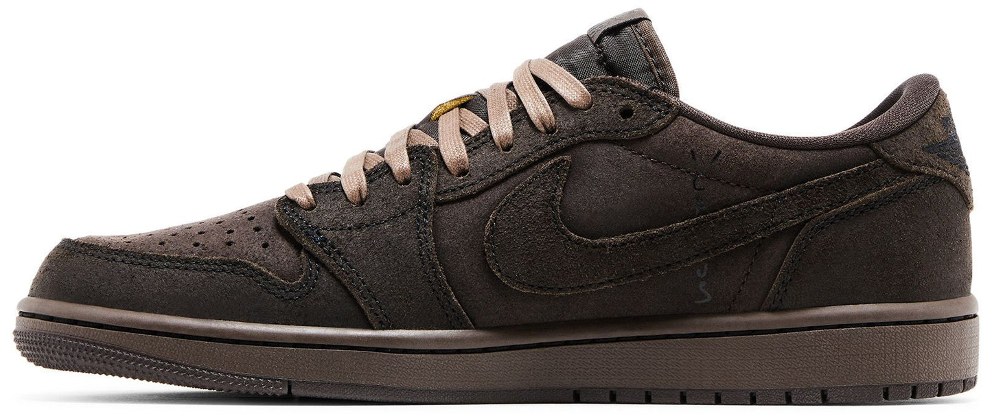 Men's Air Jordan Retro 1 Low Og Sp 'Travis Scott Velvet Brown'