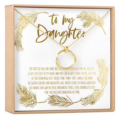 Father & Daughter Necklace, Multiple Styles