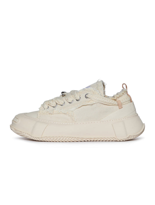 Valabasas Vision Shoes - Cream Leather