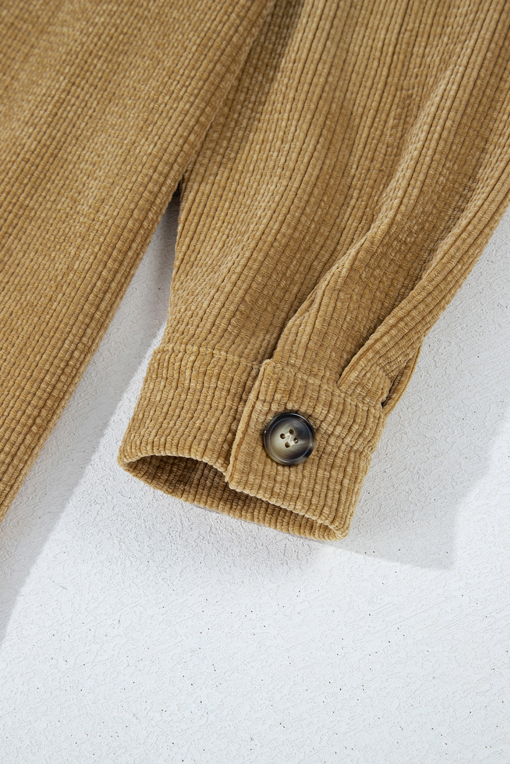 Threaded Pear Giuliana Patched Up Corduroy Shacket