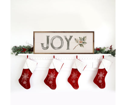 Kendrick Home Joy With Holly Twig White