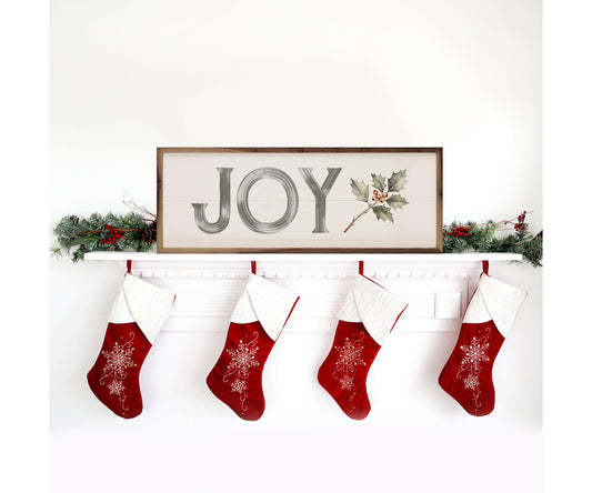 Kendrick Home Joy With Holly Twig White