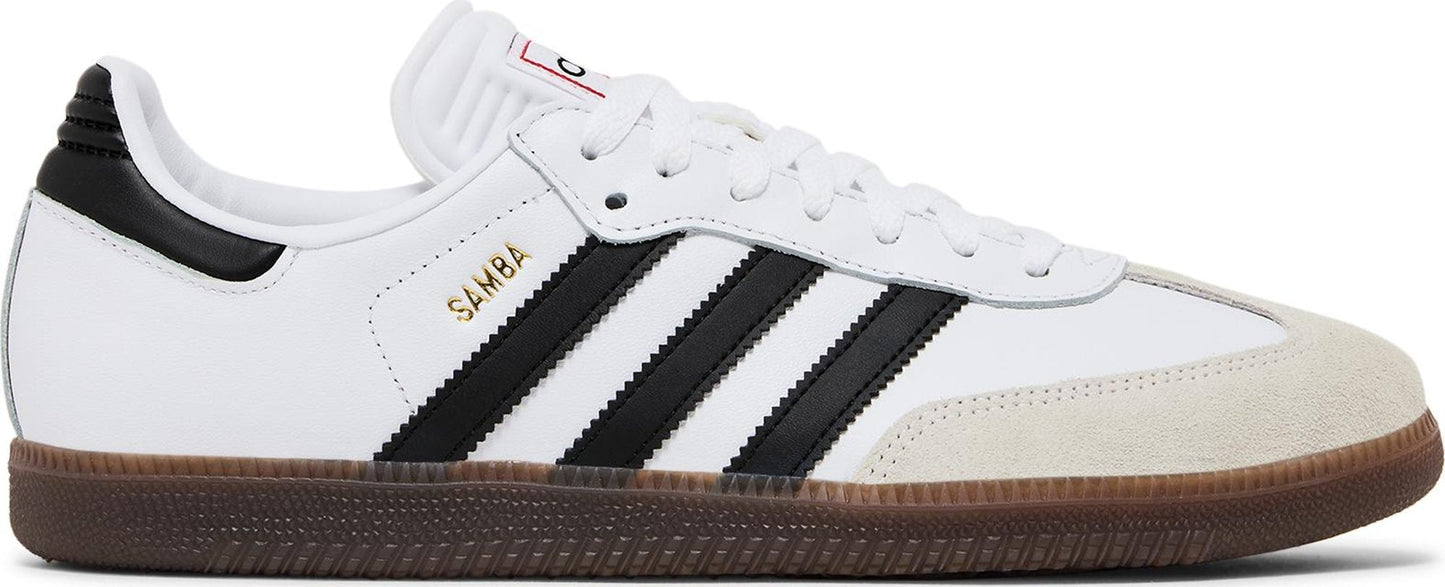 Men's adidas Samba Indoor 'Cloud White Core Black Vivid Red'
