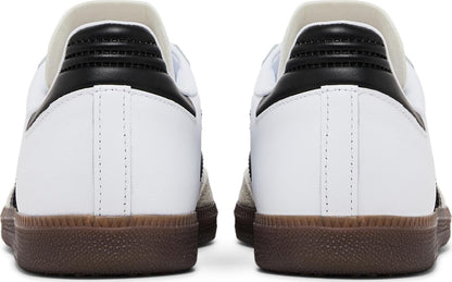 adidas Men's Samba Indoor 'Cloud White Core Black Vivid Red' Sneakers