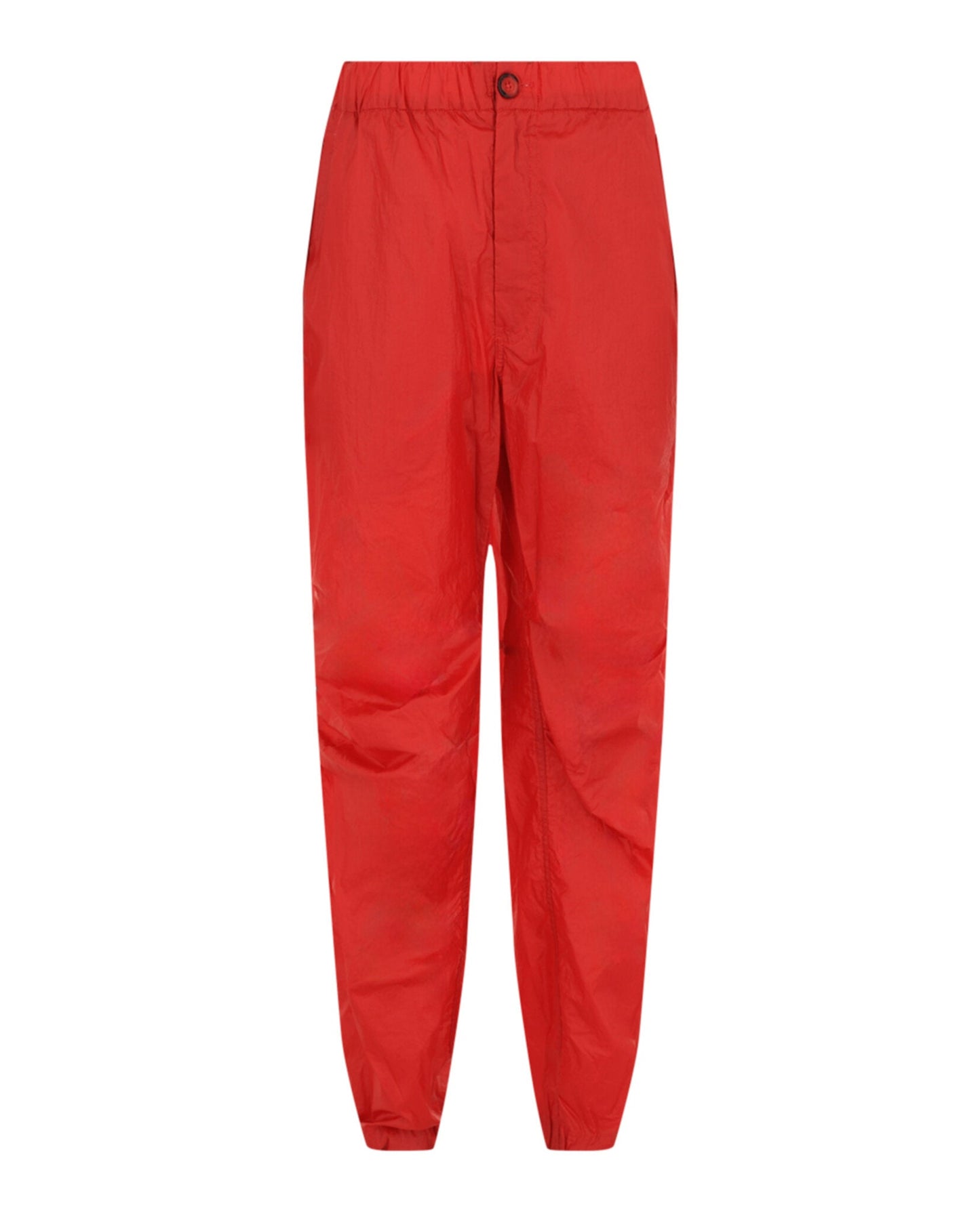 Ferragamo Coated Drawstring Straight-Leg Pants