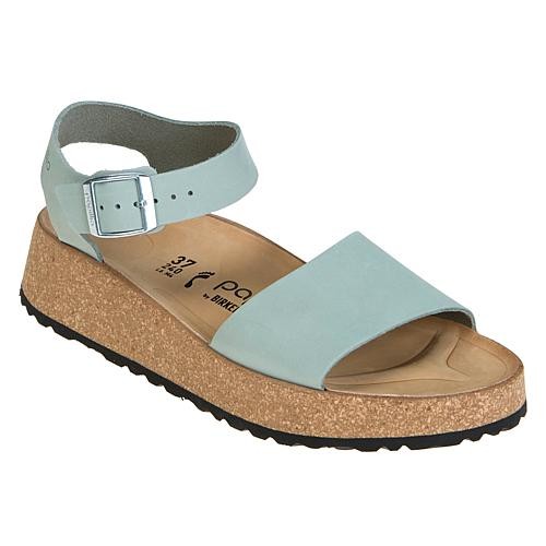 Birkenstock Unisex Glenda Nubuk Leather Pure Sage