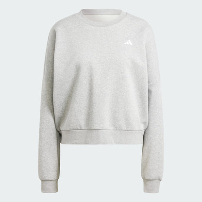 Medium Grey Heather / White-