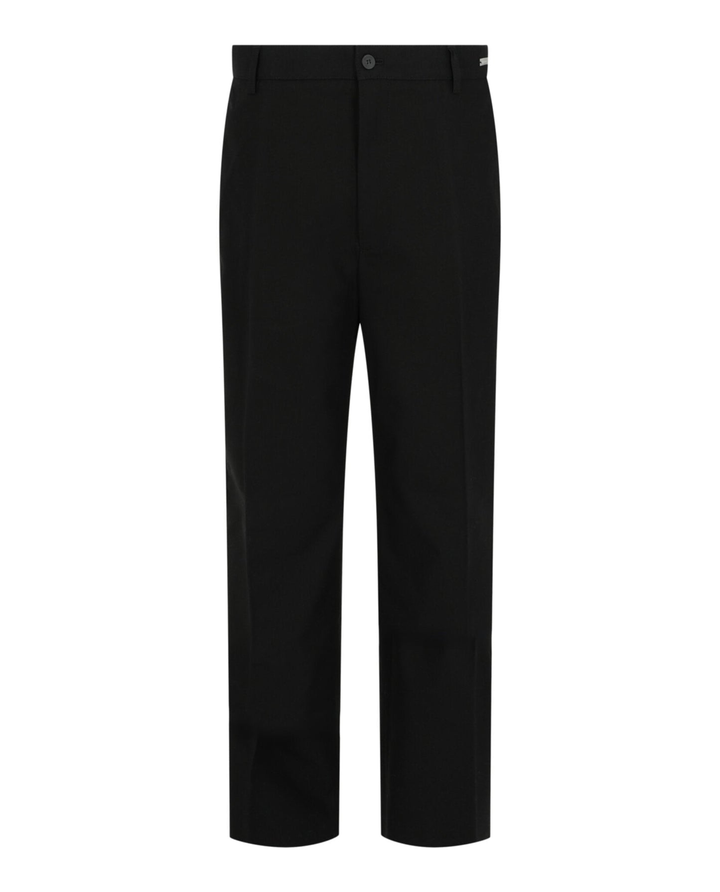 Ferragamo Flared Cotton Chino Trousers
