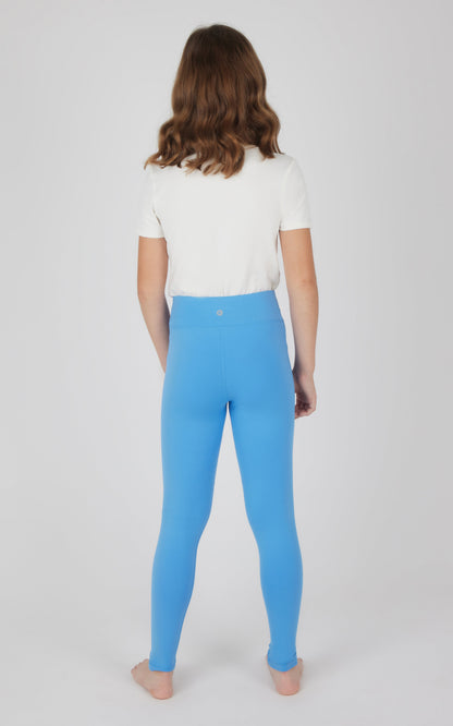 Girls 2 PK Lux Crossover Legging + 6" Bike Short