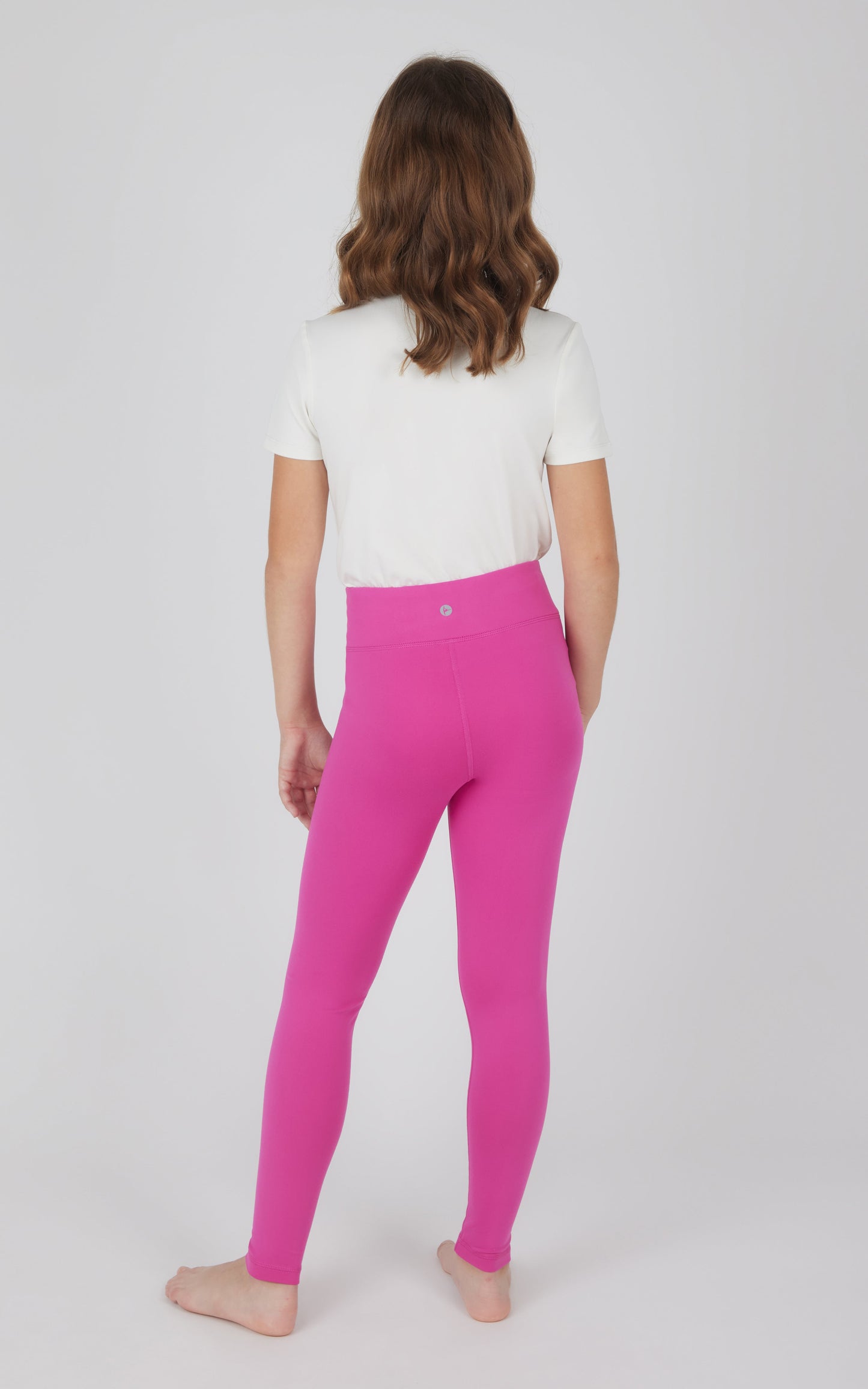 Girls 2 PK Lux Crossover Legging + 6" Bike Short