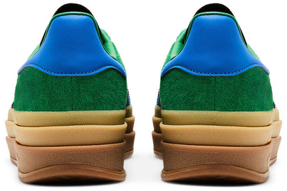[IE1370] Womens adidas Gazelle Bold 'Green Blue Gum'