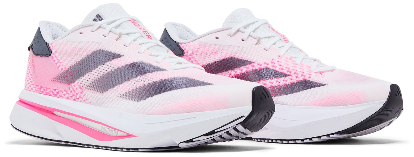 [if6767] Womens adidas Adizero Sl2 'cloud White Aurora Met. Lucid Pink'