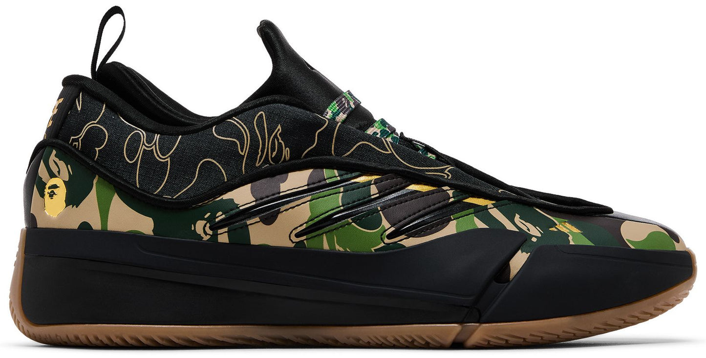 Men's adidas Dame 9 'Bape Black Green'