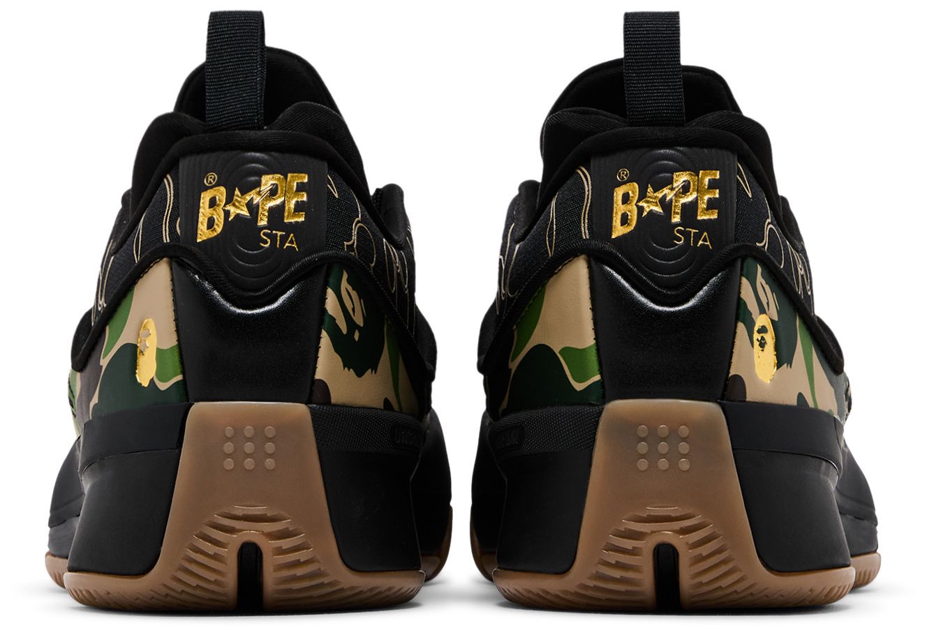 adidas Men's Dame 9 'Bape Black Green' Sneakers