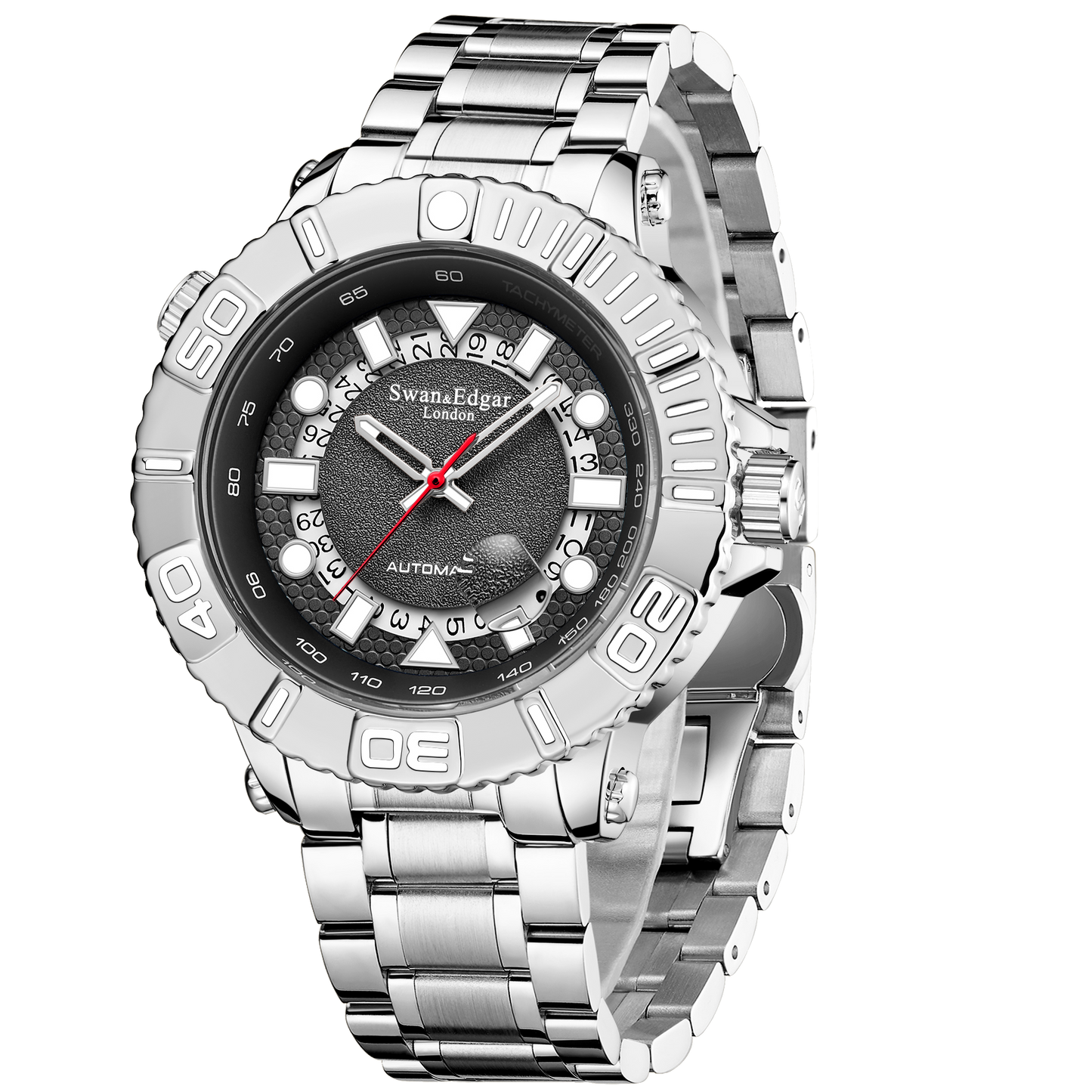 Black/Silver-